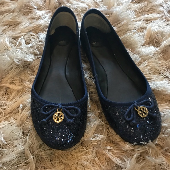 Tory Burch Shoes - Tory Burch Glitter Flats